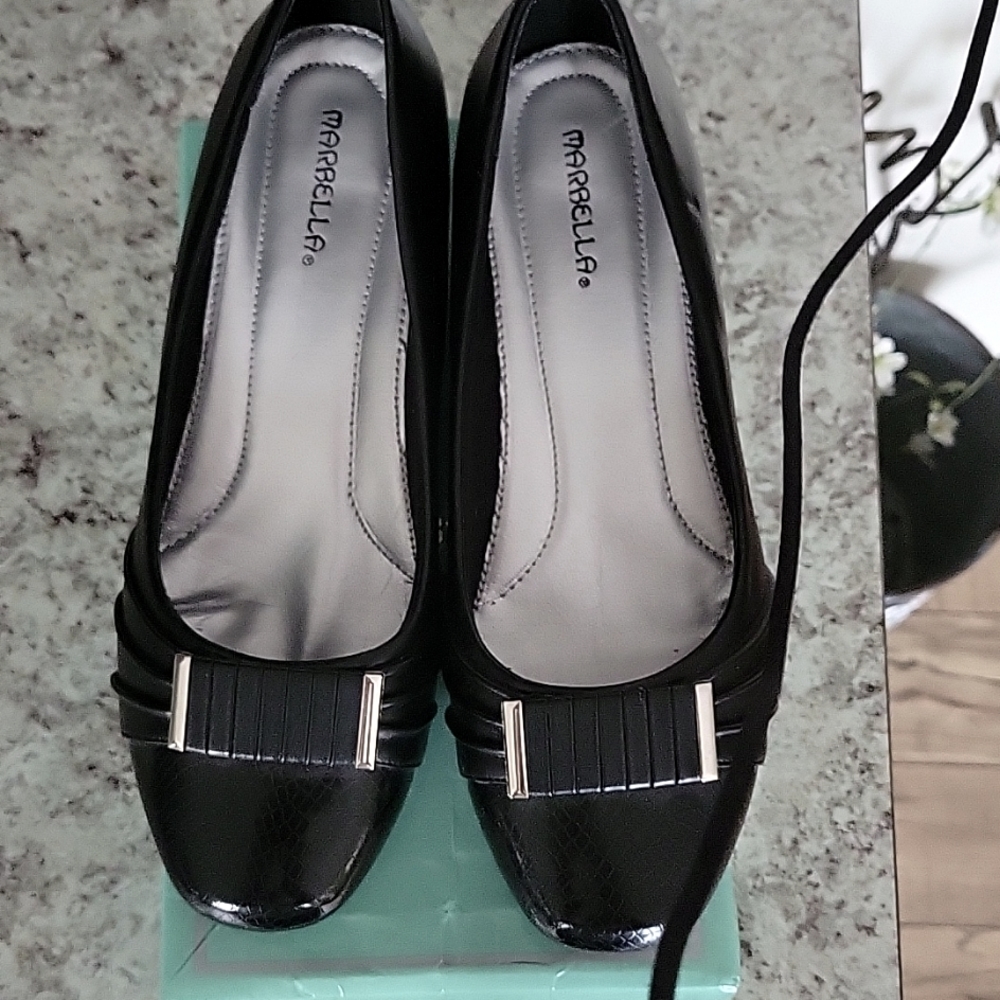 Marbella Navy Shoes